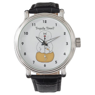 Tequila Time Snowman Watch Horloge