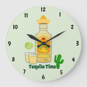 Tequila Time Wall klok