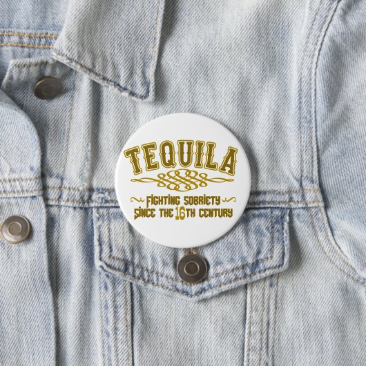 TEQUILA-toets Ronde Button 7,6 Cm (In situ)