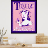 Tequila vintage poster Tequila drank (Keuken)