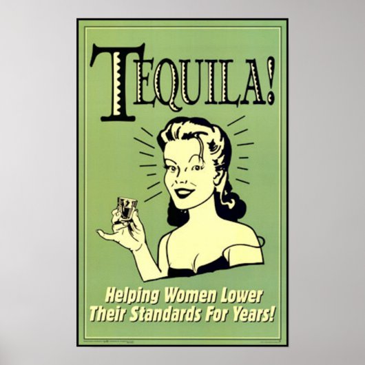 Tequila - Vrouwen helpen hun normen voor Poster (Voorkant)