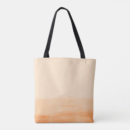 Tequila Watercolor Abstract Tote Bag (Achterkant)