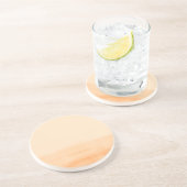 Tequila Watercolor abstract Zandsteen Onderzetter (Zijkant)