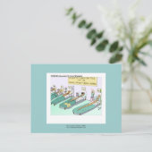 Tequila Worm Rehab Poster Briefkaart (Staand voorkant)