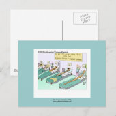 Tequila Worm Rehab Poster Briefkaart (Voorkant / Achterkant)
