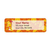 Tequila-zonsopgang Etiket (Voorkant)