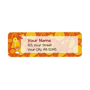 Tequila-zonsopgang Etiket