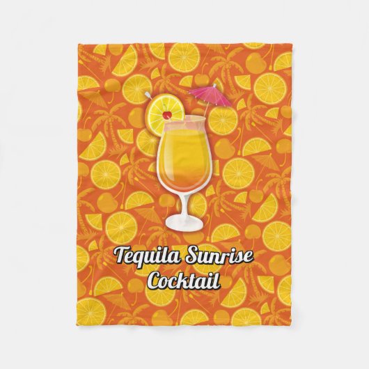 Tequila-zonsopgang Fleece Deken (Voorkant)