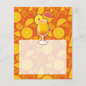 Tequila-zonsopgang Flyer (Achterkant)