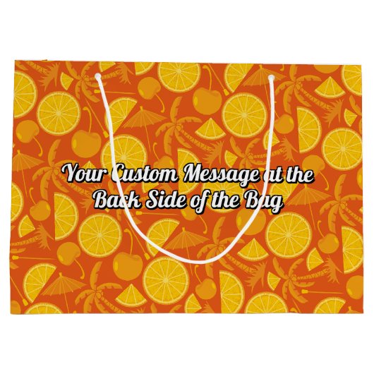 Tequila-zonsopgang Groot Cadeauzakje (Achterkant)