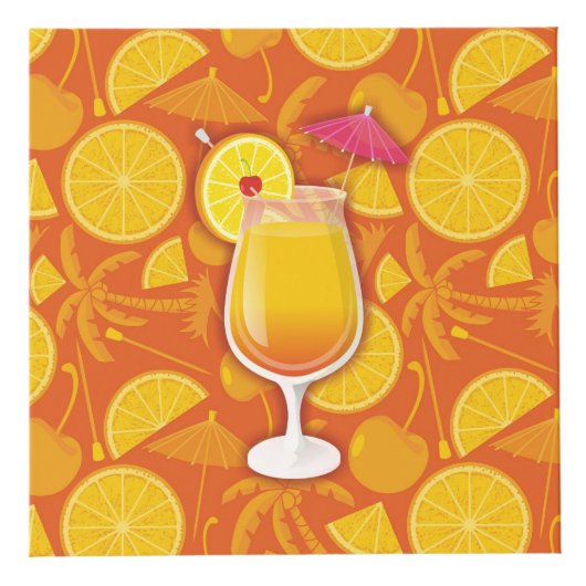 Tequila-zonsopgang Kubus (Voorkant)