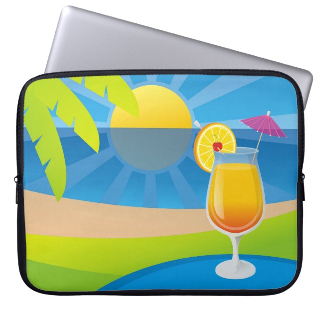 Tequila-zonsopgang Laptop Sleeve (Voorkant)