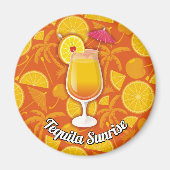 Tequila-zonsopgang Magneet (Voorkant)