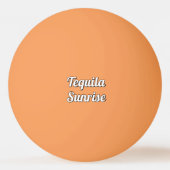 Tequila-zonsopgang Pingpongbal (Achterkant)