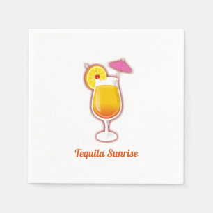 Tequila-zonsopgang Servetten