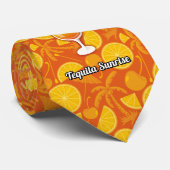 Tequila-zonsopgang Stropdas (Opgerold)