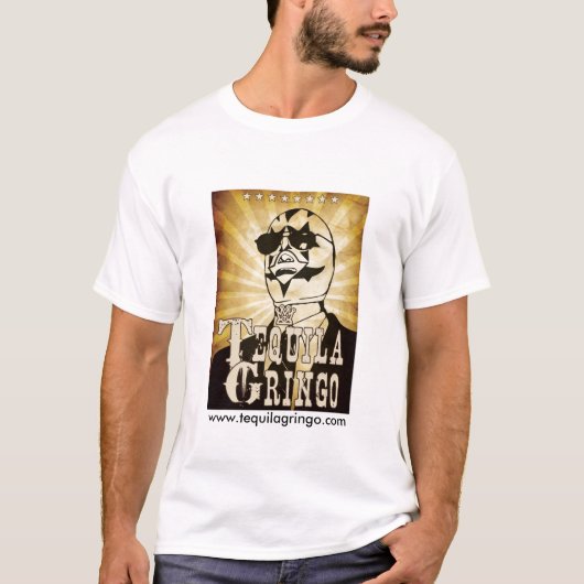 TequilaGringo.com Shirt in Martinez Oranje (Voorkant)