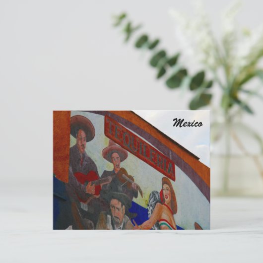 tequileria briefkaart (Staand voorkant)