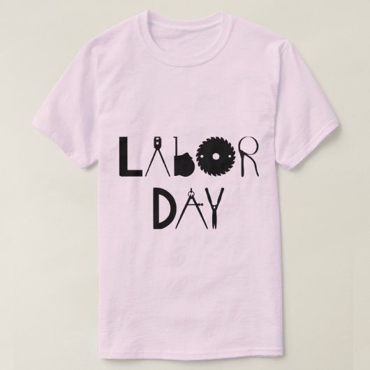 Ter ere van Dag van de Arbeid T-shirt (Design voorkant)