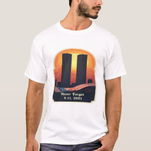 Ter ere van de gevallenen - 11 september 2001 t-shirt