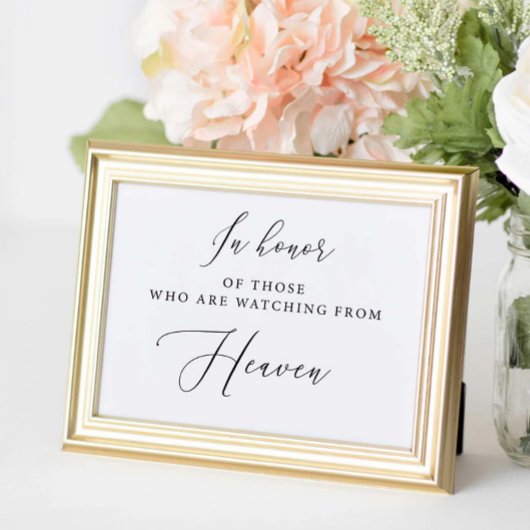 Ter ere van degenen die vanuit de hemel toekijken poster