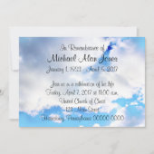 Ter herinnering aan de aankondiging van de herdenk (Voorkant)