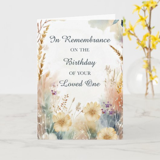 Ter herinnering aan de Hemelse Verjaardag van de G Kaart (Gele Bloem)