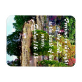 Ter herinnering aan Psalm 116:15 Magneet (Horizontaal)