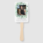 Ter Herinnering Eucalyptus Groenhout Service Handwaaier (Voorkant)