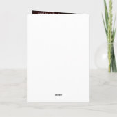 Ter Herinnering Kaart (Achterkant)