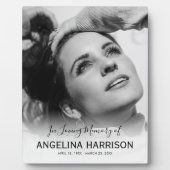 Ter Herinnering | Memoriale Foto Fotoplaat (Voorkant)