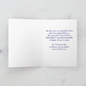 Ter herinnering op Veteranendag, oude vlaggenster Kaart (Binnen)