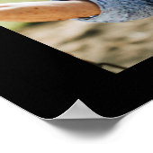 Ter liefdevolle herinnering | 6 foto collage rouwd poster (Hoek)