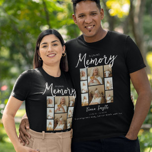 Ter liefdevolle herinnering   8 Foto collage herde T-shirt