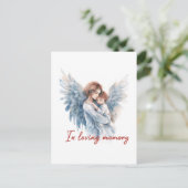 Ter liefdevolle herinnering briefkaart (Staand voorkant)