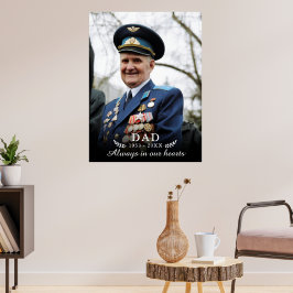 Ter liefdevolle herinnering | Foto-herdenkingsdien Poster