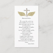 Ter liefdevolle herinnering Foto Herdenkingsdienst Visitekaartje (Achterkant)