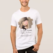 Ter liefdevolle herinnering | Fotobord voor overle Tri-Blend Shirt (Voorkant)
