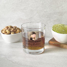 Ter liefdevolle herinnering | Fotobordje voor over Whisky Glas