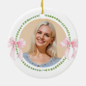 Ter liefdevolle herinnering Grandmillenial maakt e Keramisch Ornament (Achterkant)