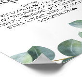 Ter liefdevolle herinnering Huwelijks Herdenking T Poster (Hoek)