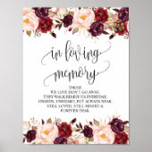 Ter liefdevolle herinnering Huwelijksherdenking Ta Poster (Voorkant)