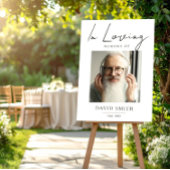 Ter liefdevolle herinnering, Minimalistische foto Poster
