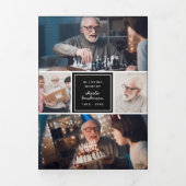 Ter liefdevolle herinnering Moderne rouw-/herdenki Drieluik Programma (Cover)