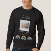 Ter liefdevolle herinnering Regenboogbaby-herdenki Trui (Voorkant)