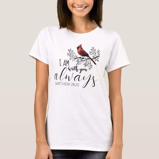 Ter liefdevolle herinnering: Rood Kardinaal T-shirt (Voorkant)