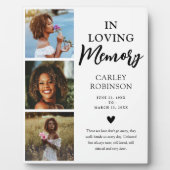 Ter nagedachtenis 3 Foto-herdenkingsmonument Fotoplaat (Voorkant)