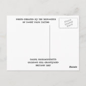 Ter nagedachtenis aan... briefkaart (Achterkant)