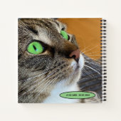 Ter nagedachtenis aan de fotoherinnering notitieboek (Achterkant)