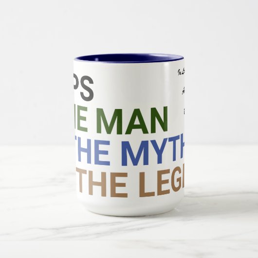 Ter nagedachtenis aan de Mok van de koffie Custom  (Midden)